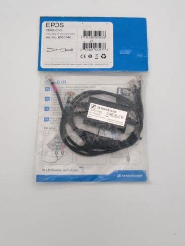 Sennheiser Epos Cisco Adapter Cable For Elec Hook Switch Cehs Ci