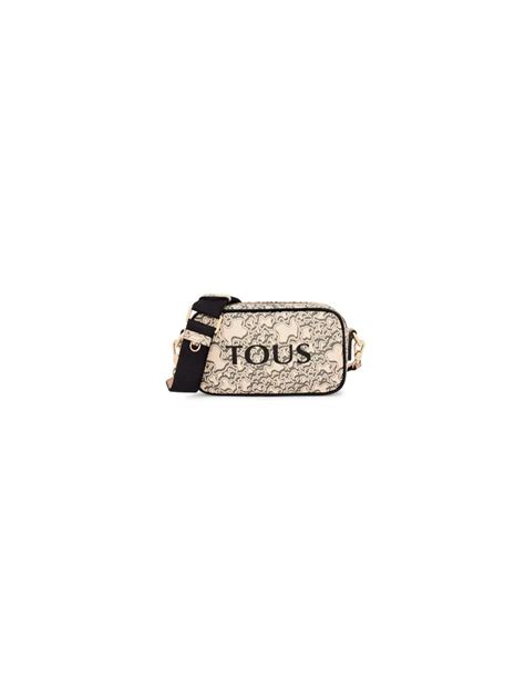 Bolso Tous Bandolera Reporter Beige Kaos Mini Evolution Sam Parfums