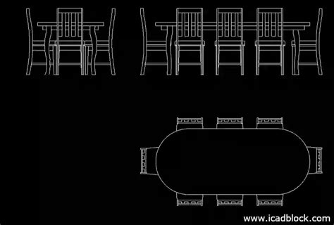 CAD Blocks Chairs Tables 2d Dwg Free CADBlocksDWG