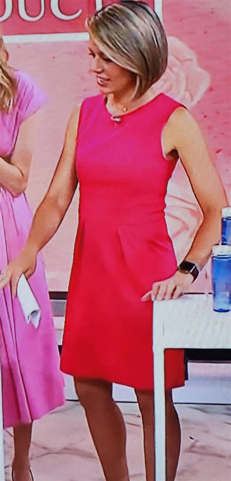 Dylan Dreyer Wearing A Sexy Mini Pink Dress 9 By Dragonmatt600 On Deviantart