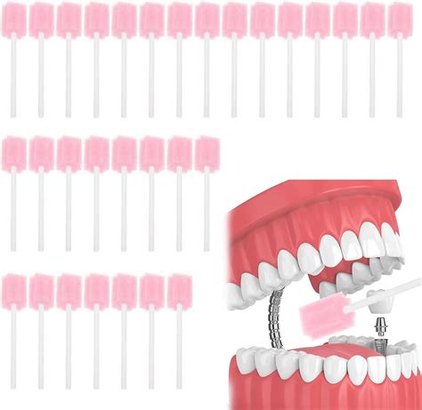 Bastoncini Per La Pulizia Per Bocca Tamponi Di Spugna Per L Igiene