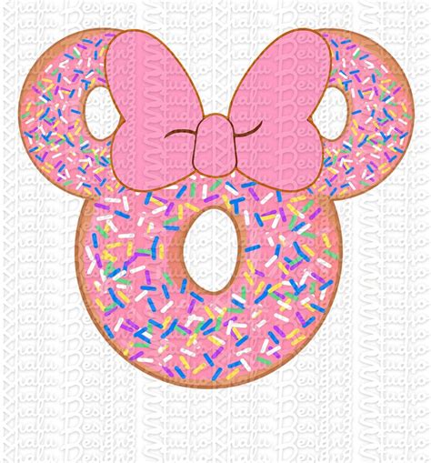 Mickey Donut Svg