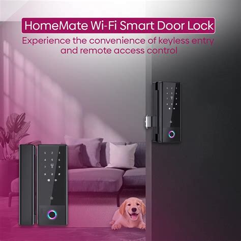 Smart Wifi Fingerprint Door Lock In India Homemate