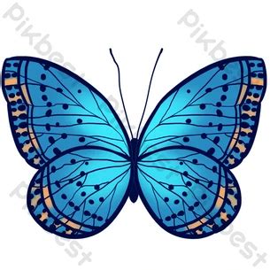 Imagens Borboleta Azul Png Vetor Psd Transparente Baixar