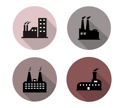 Industry Icons Set 938372 Vector Art At Vecteezy