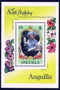 Stamp Th Birthday Of H M Queen Elizabeth The Queen Mother Anguilla