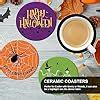 Amazon Whaline Pcs Halloween Coasters Happy Halloween Trick Or