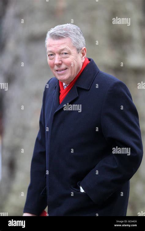 Home Secretary Alan Johnson Arrives For A Cabinet Meeting In Downing