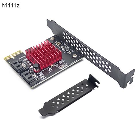 PCIe To 2 Ports SATA 3 III 3 0 6Gbps SSD Adapter PCI E PCI Express