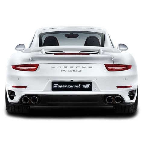 Performance Sport Exhaust For Porsche Turbo S Porsche