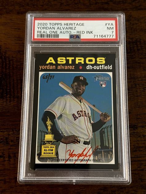 Aaron On Twitter Yordan Alvarez Heritage Real One Auto Rc Red