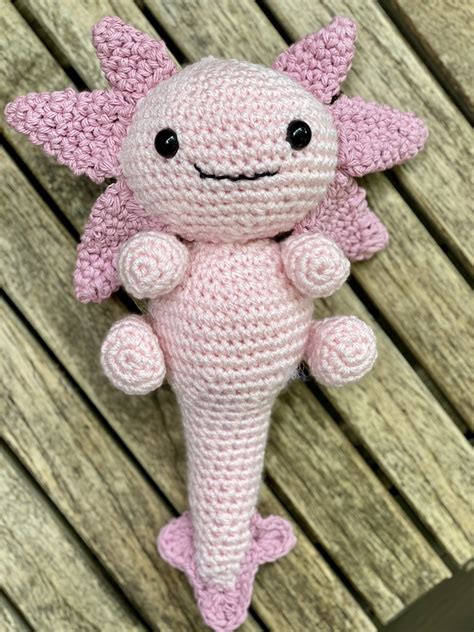 Tutorials Doll Making Crochet Pattern Axolotl Amigurumi Stuffed Toy Tutorial Crochet Axolotl Pdf