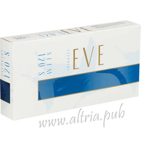 Eve Sapphire 120 S Box Cigarettes Altria Pub Shop Online