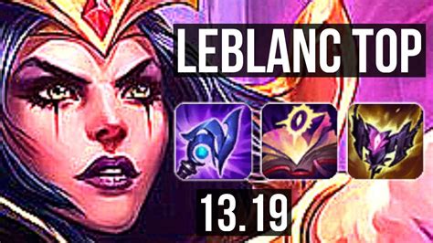 Leblanc Vs Darius Top Rank 6 Leblanc 7 Solo Kills 14 2 5 Godlike