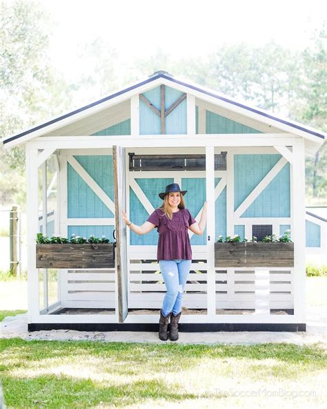 Farmhouse Chicken Coop Reveal Inspo The Soccer Mom Blog