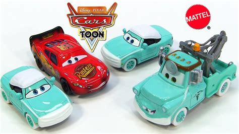 Disney Pixar Cars Rescue Squad Mater Police Cars Teach Lightning