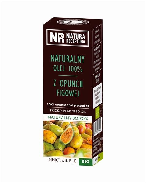 Naturalny Olej Z Opuncji Figowej Bio 10 Ml Natura Receptura