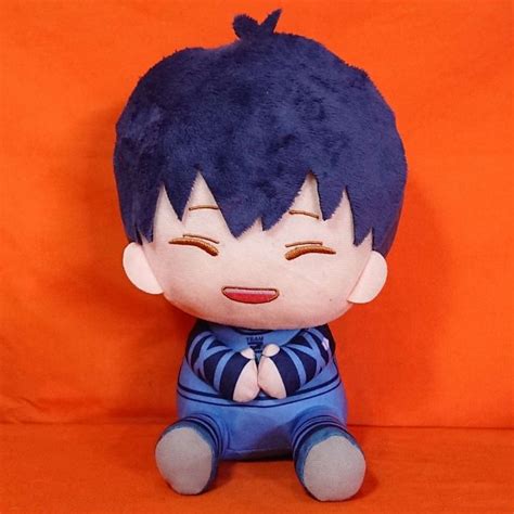 Isagi Yoichi Dekkai Pofutto Nuigurumi Plush Blue Lock Cm Kyou