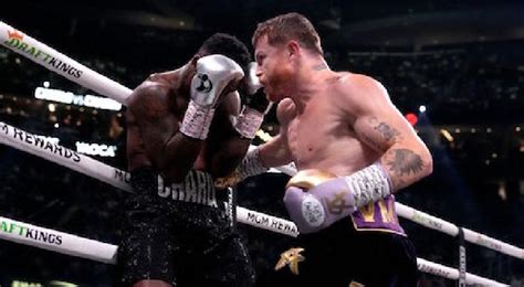 Canelo Lvarez Vence A Un Gris Jermell Charlo Por Decisi N Un Nime