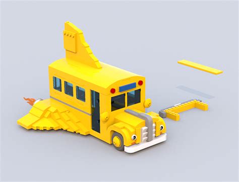 Lego Ideas - The Magic School Bus :: Behance