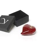 Red heart paperweight