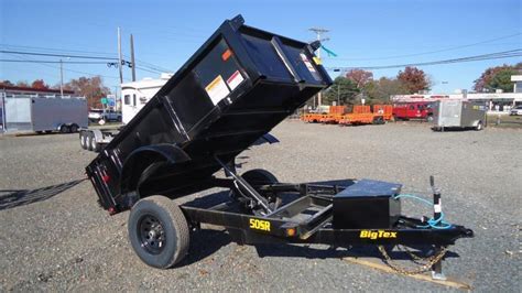 2023 Big Tex Trailers Dt 5x8 50sr 08bk 5wdd Black Dump Trailer Trailers Trailer Parts Sales