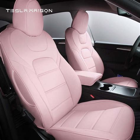 Tesla Model S Premium Nappa Leather Seat Cover Tesla Maison