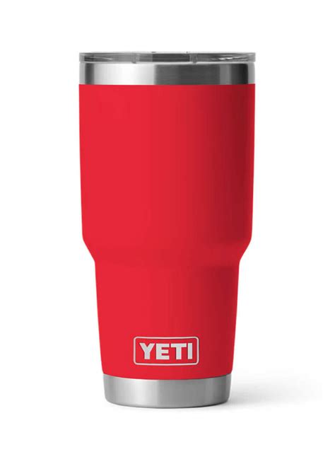 YETI Corporate Red Rambler 30 Oz Tumbler Company Drinkware