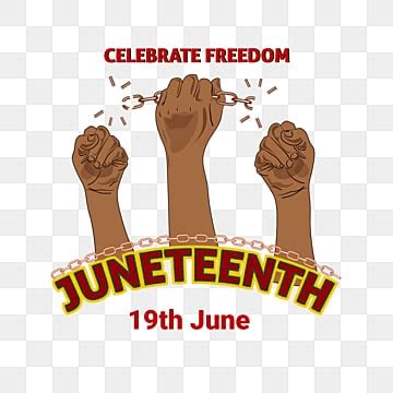 Juneteenth Clipart PNG Images Colorful Premium Juneteenth Vector