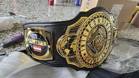 New belt arrived in time for SmackDown 🙏 : r/WWE