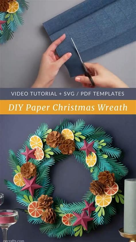 How I Made My Paper Christmas Wreath Artofit