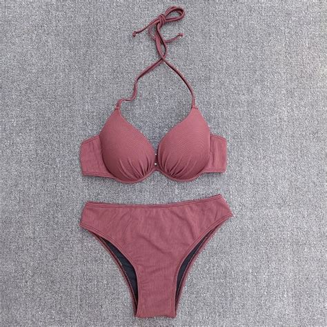 Generic New Sexy Bikini Swimsuit Women S Fashion Underwire Small
