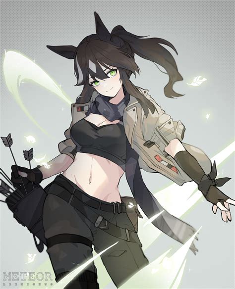 アークナイツ「メテオアークナイツ 明日方舟 Arknights 」りどりのイラスト