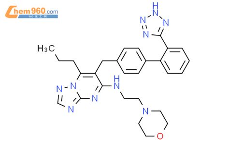 168152 90 7 1 2 4 Triazolo 1 5 A Pyrimidin 5 Amine N 2 4 Morpholinyl