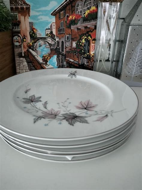 Vintage Japanese Fine China Dinner Plates By L G T C Furniture Home