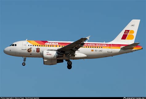 EC JAZ Iberia Airbus A319 111 Photo By Marco Papa North East Spotter