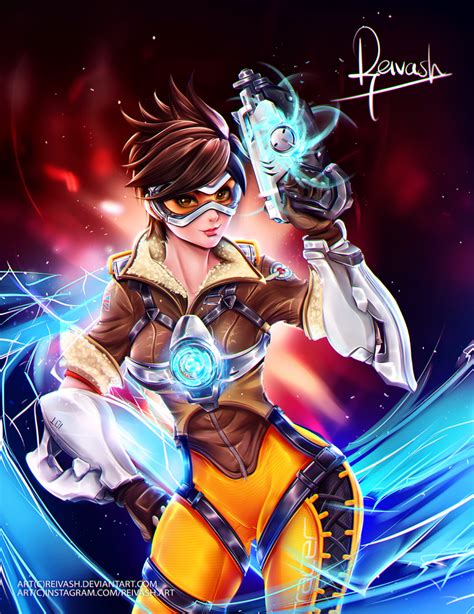 Tracer Anime Fan Art