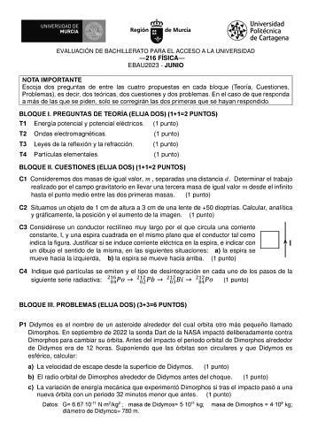 Examen De Geograf A De Murcia Ebau De Descargar Ex Menes