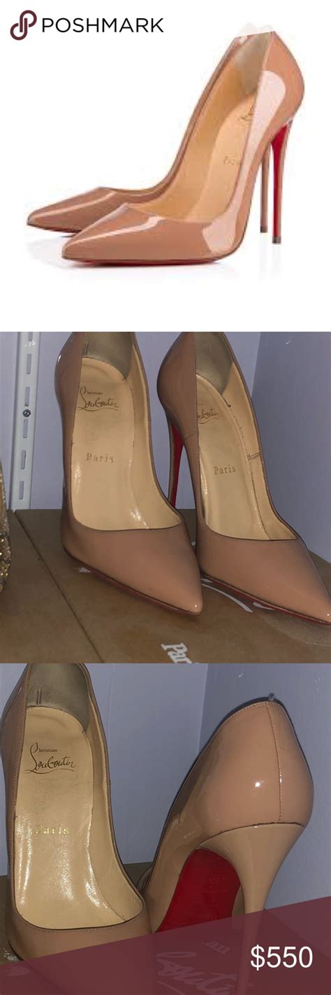 Christian Louboutin So Kate Nude Heels