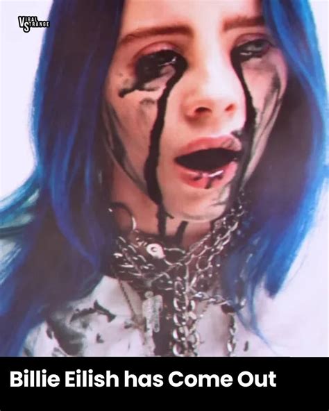 Music - Billie Eilish has officially come out, sending waves across the