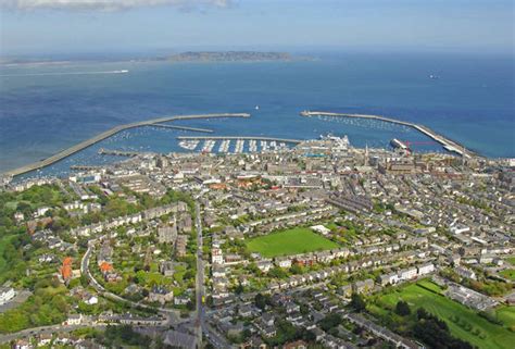 Dun Laoghaire Harbour in Dun Laoghaire Harbour, County Dublin, Ireland ...