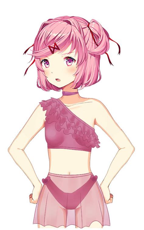 Natsuki In A Swimsuit Doki Doki Literature Club Amino