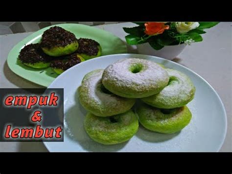 Resep Donat Pandan Empuk YouTube