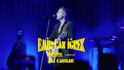 Emir Can Rek Ali Cabbar Harbiye Live Youtube