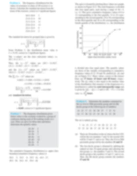 Solution Mean Median Mode And Standard Deviation Studypool