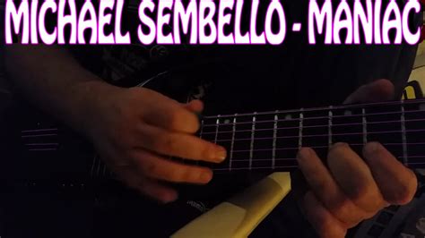 Michael Sembello Maniac Flashdance OST Guitar Solo Playthrough