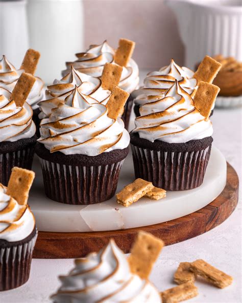 S'mores Cupcakes - In Bloom Bakery