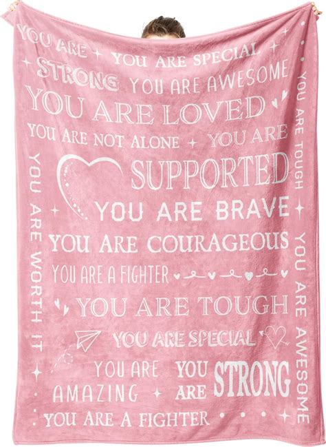 Breast Cancer Awareness Blanket Breast Cancer Survivor