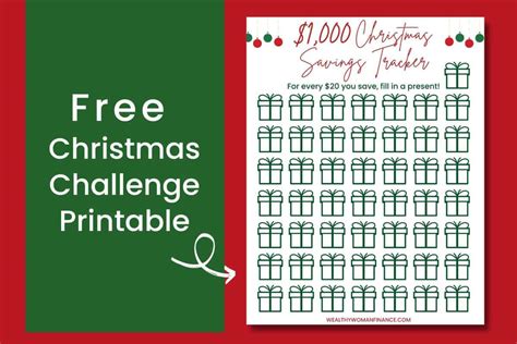 Take The Free Christmas Savings Challenge To Save 1000 Ahead