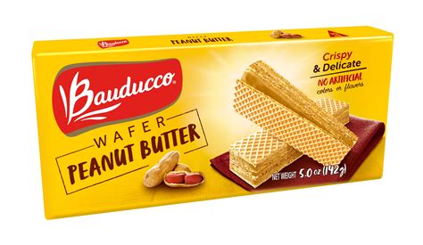 Buy Bauducco Peanut Butter Wafers Cri Wafer Cookies With 3 Delicious Indulgent Decadent